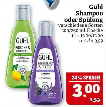 Marktkauf Guhl shampoo oder spülung Angebot