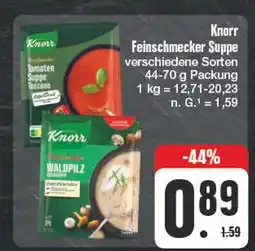 Edeka Knorr feinschmecker suppe Angebot