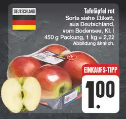 Edeka Tafeläpfel rot Angebot