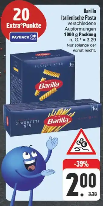 Edeka Barilla italienische pasta Angebot