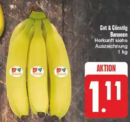 Edeka Gut & günstig bananen Angebot