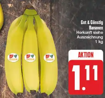 Edeka Gut & günstig bananen Angebot