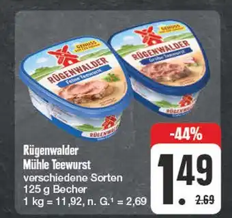 Edeka Rügenwalder mühle teewurst Angebot