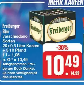 Edeka Freiberger bier Angebot