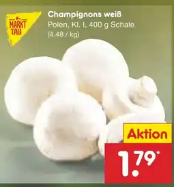 Netto Marken-Discount Champignons weiß Angebot