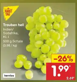 Netto Marken-Discount Trauben hell Angebot