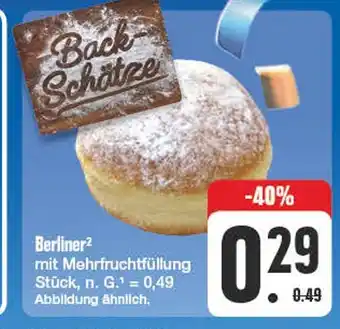 Edeka Back-schätze berliner² Angebot