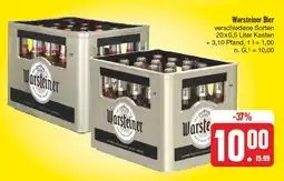 Edeka Warsteiner bier Angebot