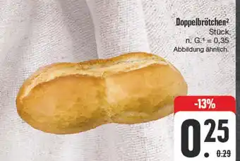 Edeka Doppelbrötchen Angebot