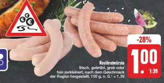 Edeka Rostbratwürste Angebot