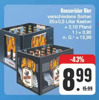 Edeka Hasseröder bier Angebot