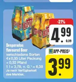 Edeka Desperados flavoured beer Angebot