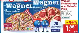 Netto Marken-Discount Wagner flammkuchen oder steinofen pizza Angebot