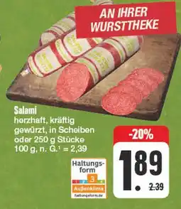 Edeka Salami Angebot