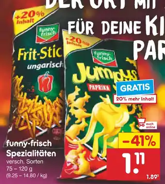 Netto Marken-Discount Funny-frisch spezialitäten Angebot