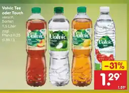 Netto Marken-Discount Volvic tee oder touch Angebot