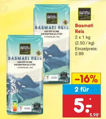 Netto Marken-Discount Basmati reis Angebot