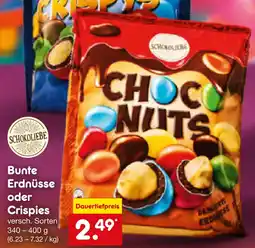 Netto Marken-Discount Schokoliebe bunte erdnüsse oder crispies Angebot