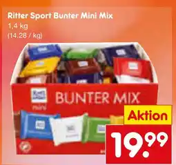 Netto Marken-Discount Ritter sport bunter mini mix Angebot