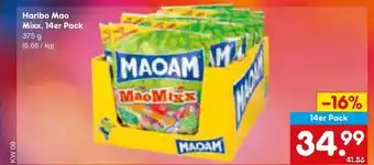 Netto Marken-Discount Haribo mao mixx, 14er pack Angebot