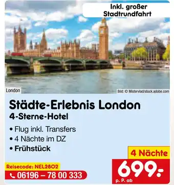 Netto Marken-Discount Städte-erlebnis london Angebot