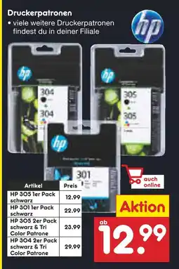 Netto Marken-Discount Hp hp 305 1er pack schwarz Angebot