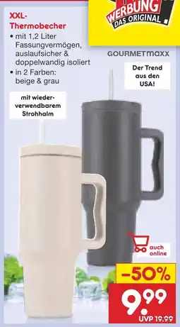 Netto Marken-Discount Gourmetmaxx xxl-thermobecher Angebot