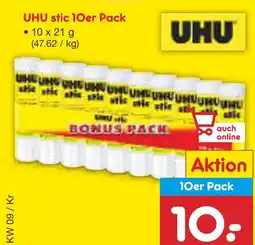 Netto Marken-Discount Uhu uhu stic 10er pack Angebot