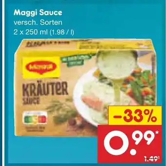 Netto Marken-Discount Maggi sauce Angebot