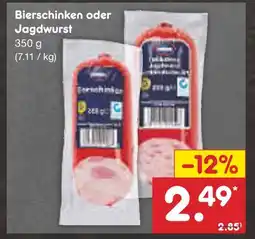 Netto Marken-Discount Bierschinken oder jagdwurst Angebot