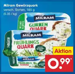 Netto Marken-Discount Milram gewürzquark Angebot