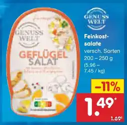 Netto Marken-Discount Genuss welt feinkostsalate Angebot