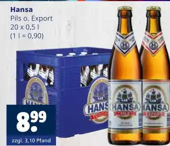 Getränkewelt Hansa hansa Angebot