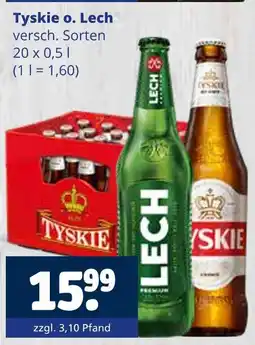 Getränkewelt Tyskie o. lech tyskie o. lech Angebot