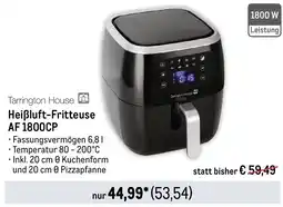 METRO Tarrington House Heißluft-Fritteuse AF 1800CP Angebot