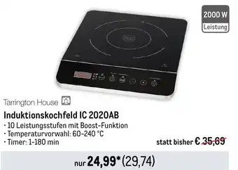 METRO Tarrington House Induktionskochfeld IC 2020AB Angebot