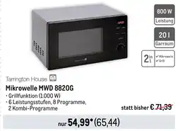 METRO Tarrington House Mikrowelle MWD 8820G Angebot