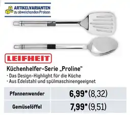 METRO LEIFHEIT Küchenhelfer-Serie „Proline“ Angebot