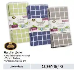 METRO GÖZZE Geschirrtücher Angebot