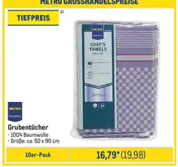 METRO METRO PROFESSIONAL Grubentücher Angebot