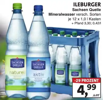 Lösch Depot ILEBURGER Sachsen Quelle Mineralwasser Angebot