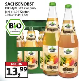 Lösch Depot SACHSENOBST BIO Apfelsaft Angebot