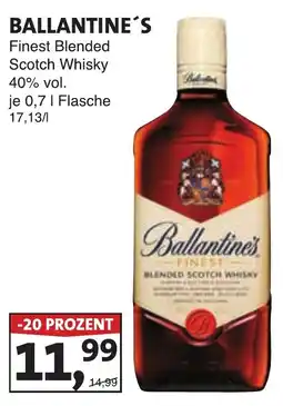 Lösch Depot Ballantine's Finest Blended Scotch Whisky Angebot