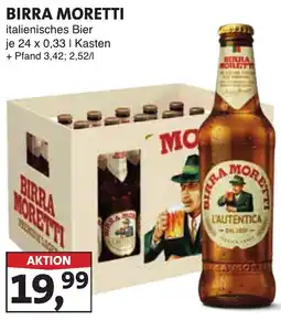 Lösch Depot BIRRA MORETTI italienisches Bier Angebot