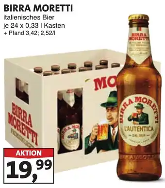 Lösch Depot BIRRA MORETTI italienisches Bier Angebot