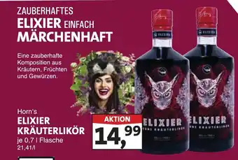 Lösch Depot Horn's ELIXIER KRÄUTERLIKÖR Angebot