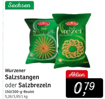 KONSUM Wurzener Salzstangen oder Salzbrezeln Angebot