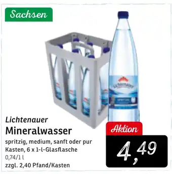 KONSUM Lichtenauer Mineralwasser Angebot