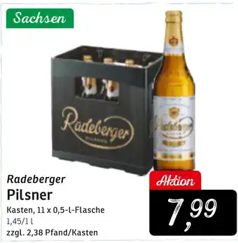 KONSUM Radeberger Pilsner Angebot