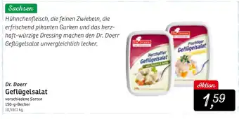 KONSUM Dr. Doerr Geflügelsalat Angebot